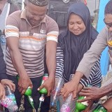 Polres Pulau Taliabu Gerebek 4 Desa, 142 Botol Miras Ilegal Disita Jelang Nataru