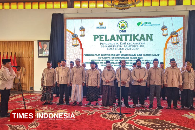 25 Ketua PC DMI Banyuwangi Masa Bakti 2025–2030 Dilantik, Ini Nama-Namanya