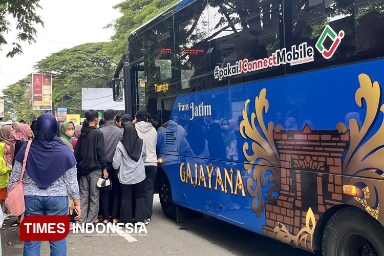 Penumpang Bus Trans Jatim di Malang Kini Membludak, Pertanda Moda Transportasi Umum Kembali Dicintai