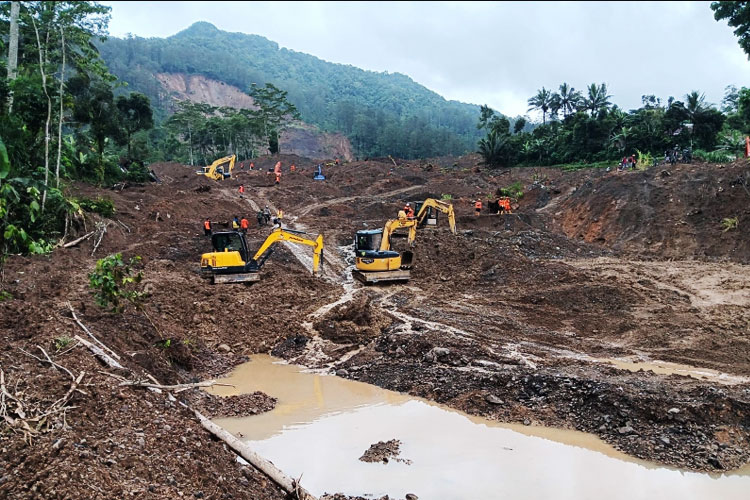 Waktu Operasi Evakuasi Korban Longsor Situkung Banjarnegara Ditambah Tiga Hari