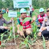 Sedekah Oksigen, Perhutani Banyuwangi Selatan Tanam 6.650 Bibit Jati dan Mahoni