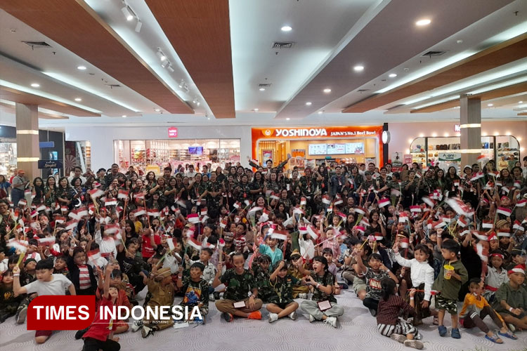 Ratusan Anak Sekolah Minggu Ramaikan Peringatan Hari Pahlawan di Matos