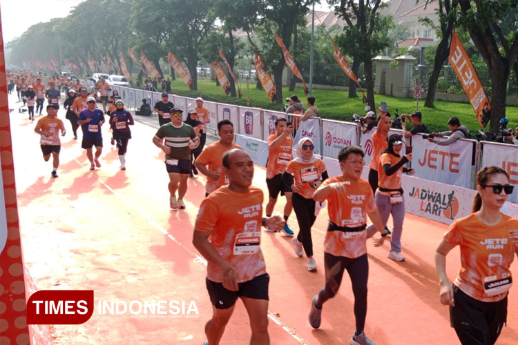 JETE RUN 2025 Sukses Digelar, Ekosistem Olahraga Lari Tahunan Kebanggaan Kota Surabaya