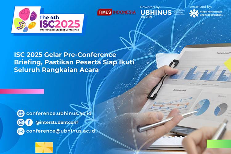 ISC 2025 Gelar Pre-Conference Briefing, Pastikan Peserta Ikuti Seluruh Acara