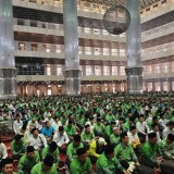 Momen Hari Guru Nasional Puluhan Ribu Guru Madrasah Gelar Doa Bersama di Masjid Istiqlal