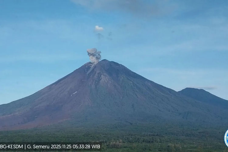 Pangdam V Brawijaya Pastikan TNI Siap Tangani Dampak Erupsi Gunung Semeru
