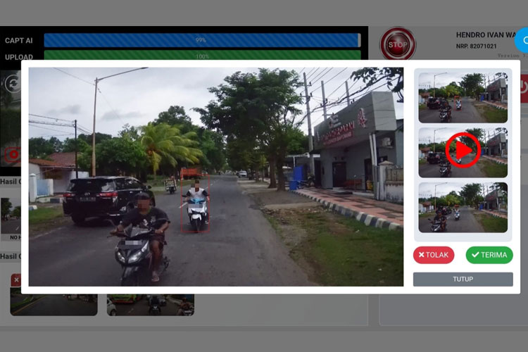 Sepekan Operasi Zebra Semeru 2025, 6.856 Pengendara Banyuwangi Abai Pentingnya Helm
