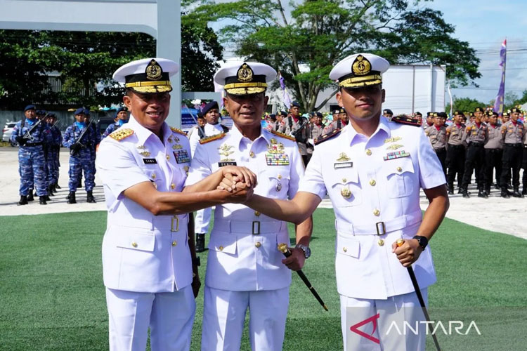 TNI AL Perkuat Pertahanan Laut Kalteng dengan Resmikan Lanal Kumai di Kotawaringin Barat