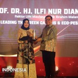 Prof Ilfi Raih Penghargaan ATI 2025 Berkat Transformasi Green Campus dan Eco-Pesantren
