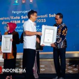 Sanitasi Sukses, Jember Sabet STBM Award Pratama Terbaik 1 Nasional
