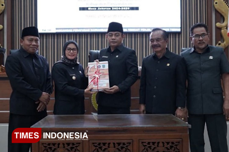 Raperda APBD 2026 Telah Ditetapkan Dalam Rapat Paripurna DPRD Pangandaran