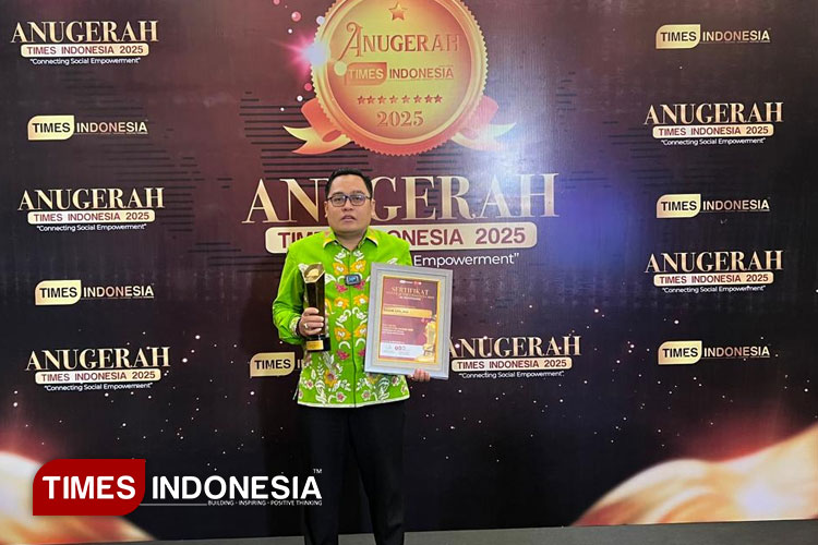 Perkuat Ekosistem Literasi dan Pemberdayaan Komunitas, Suryadi Raih Youth Connector ATI 2025