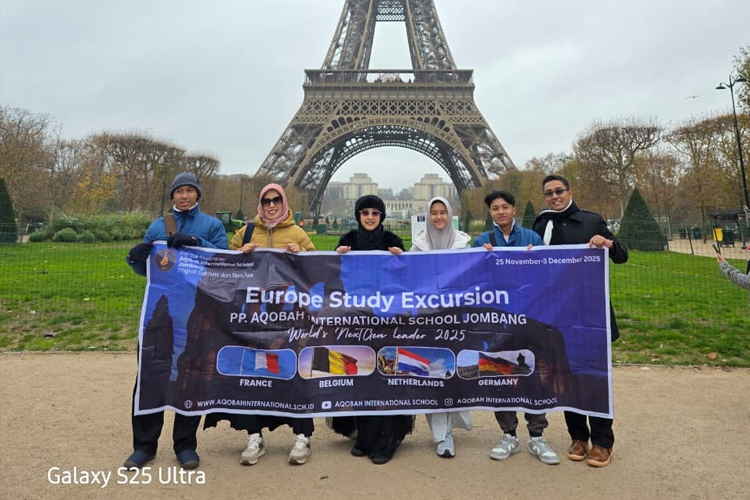 Tiga Siswa AIS Jombang Belajar Kewirausahaan ke Eropa