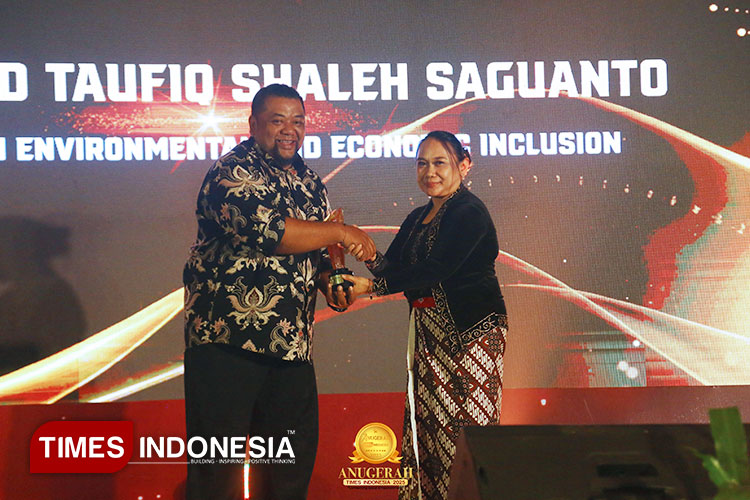 Galakkan Inklusi Ekonomi dan Lingkungan, Taufiq Shaleh Saguanto Raih ATI 2025
