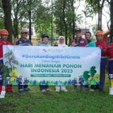 Rayakan Hari Menanam Pohon Indonesia, PJT I Bagikan 550 Bibit di CFD Ijen Kota Malang