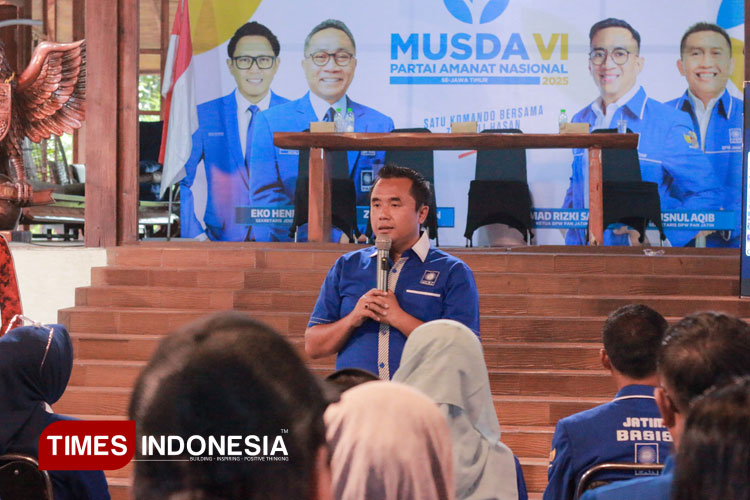 Aklamasi Solid, Cak Salam Kembali Pimpin PAN Jember 2025-2030