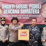 Paguyuban Alumni Akpol 2005 Salurkan Ribuan Paket Sembako untuk Korban Bencana Sumatera