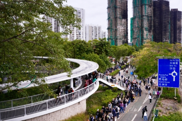 Korban Meninggal Kebakaran Apartemen di Hing Kong Bertambah Jadi 146 Orang