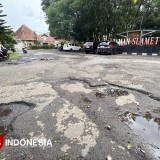 Perbaikan Jalan Taman Slamet Kota Malang Tertunda, Butuh Segini untuk Overlay Total