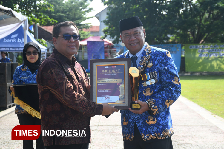 The Gateway Leader Award, Anugerah TIMES Indonesia 2025 untuk Bupati Majalengka Eman Suherman
