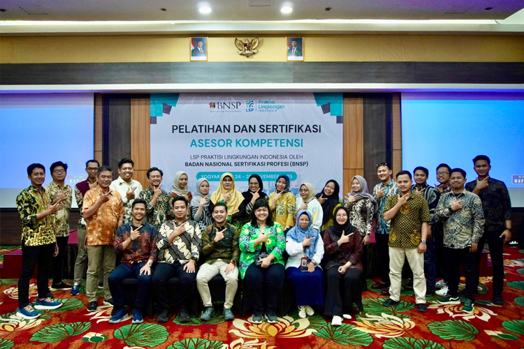 LSP Praktisi Lingkungan Indonesia Tambah 24 Asesor Baru, Siap Perkuat Standar Kompetensi Nasional