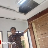 Gedung Kepemudaan Kota Banjar Plafon Jebol dan Toilet Tak Layak, Aktivis Soroti Pembiaran