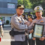 33 Personel Berprestasi Dapat Penghargaan, Kapolresta Malang Kota Komitmen Kuat Mengabdi dan Santun Melayani