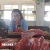 Harga Daging Sapi di Pasar Minulyo Pacitan Stabil Dua Pekan, Pedagang Akui Penjualan Naik