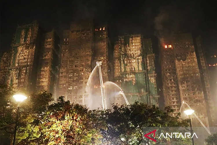 Kebakaran Wang Fuk Court Hong Kong, 95 WNI Dipastikan Selamat dan 35 Masih Belum Ditemukan