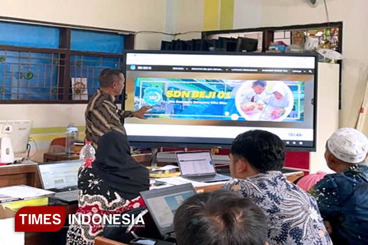 Permudah Pembelajaran, SDN Beji 01 Kota Batu Terapkan Siap KLik