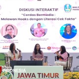 Cerdas Bermedia: FJPI Jatim Bekali 100 Pelajar SMA/SMK Strategi Anti-Hoaks dan Cek Fakta Digital
