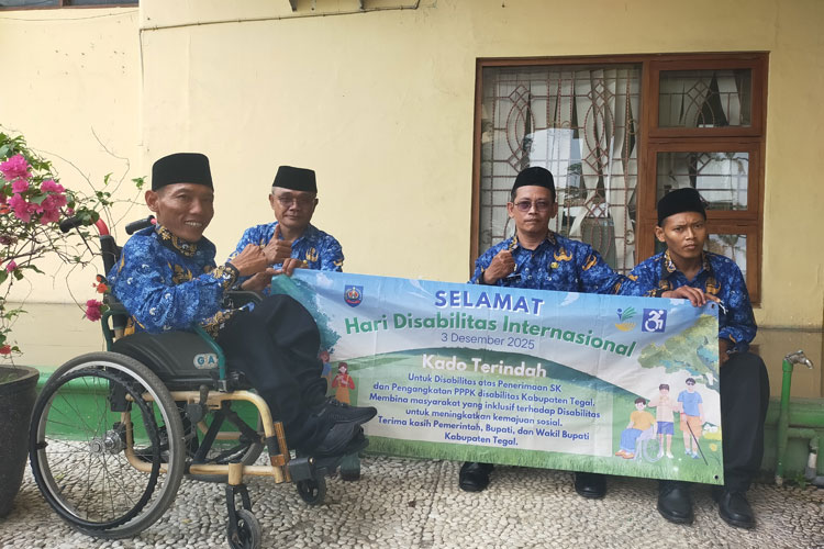 Empat Penyandang Disabilitas di Balik Euforia Ribuan Penerima SK PPPK Pemkab Tegal