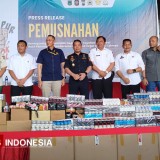 Negara Rugi Capai Rp2,3 Miliar, Bea Cukai Musnahkan 3 Juta Batang Rokok Ilegal di Malang