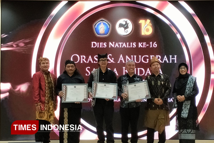 Tiga Tokoh Terima Anugerah Sabda Budaya 2025, FIB UB Apresiasi Dedikasi Seniman Nusantara