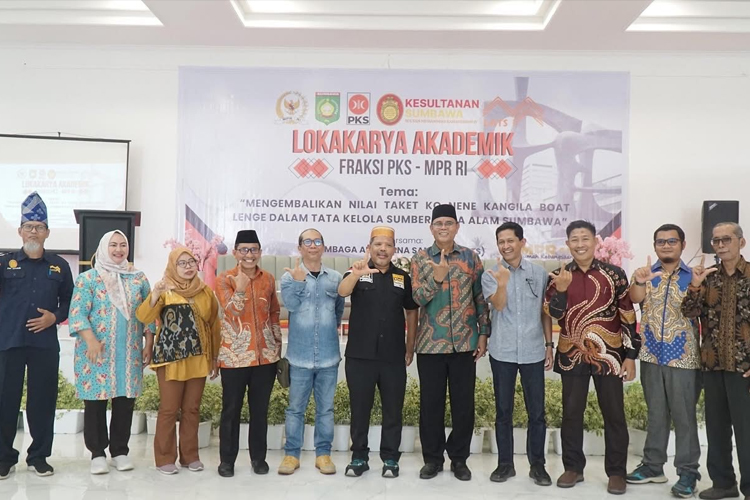 Fraksi PKS MPR RI dan LATS Bahas Penguatan Tata Kelola SDA Berbasis Adat di Sumbawa