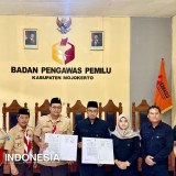Kwarcab Pramuka dan Bawaslu Kabupaten Mojokerto Perkuat Pendidikan Pengawasan Partisipatif