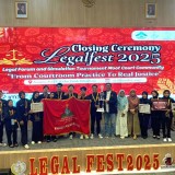 Delegasi UIN KHAS Jember Sabet Predikat Tim Favorit di Lomba Peradilan Semu Nasional 2025