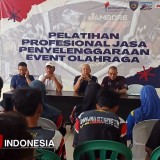 Tingkatkan Profesionalitas, KOJA dan Disporpar Kota Banjar Gelar Pelatihan Event Olahraga