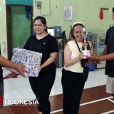 Karyawan BPR BKPD Pangandaran Gelar Pertandingan Bulutangkis Pererat Soliditas dan Gotong Royong
