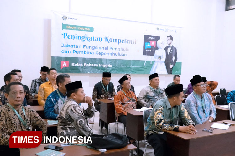 Antisipasi Pasangan Lintas Negara, Kemenag Latih Para Penghulu dengan Bahasa Arab dan Inggris