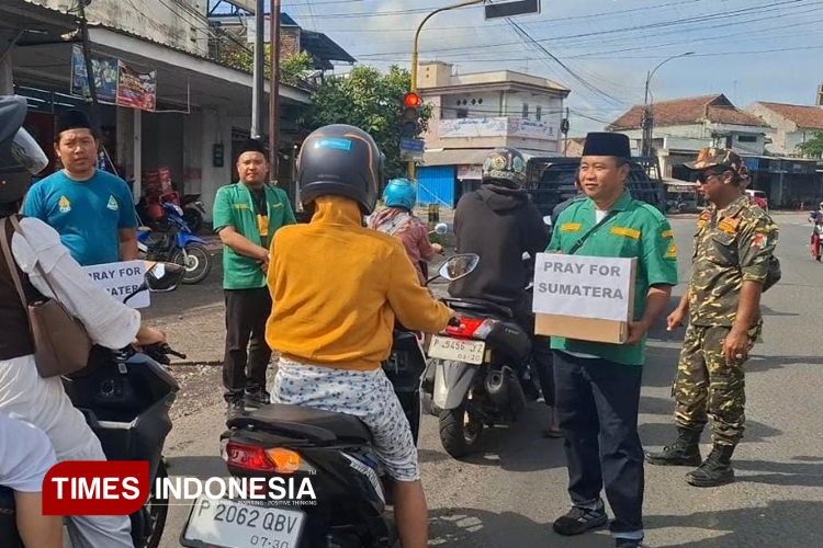 PAC GP Ansor Cluring Banyuwangi Galang Bantuan untuk Korban Banjir Aceh dan Sumatra