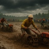 Karapan Sapi Jepang Warnai Pembuka Sapeh Sakak 2025 Kabupaten Probolinggo