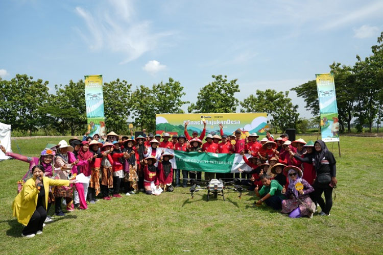 SnackVideo Buka Musim Ketiga Desa Sejahtera di Ngawi, Dorong Pertanian Berbasis Teknologi