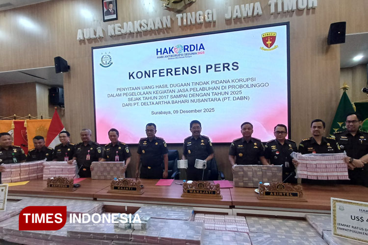 Kejati Jatim Sita Rp47,28 Miliar dan USD 421 Ribu di Kasus Korupsi Pelabuhan Probolinggo