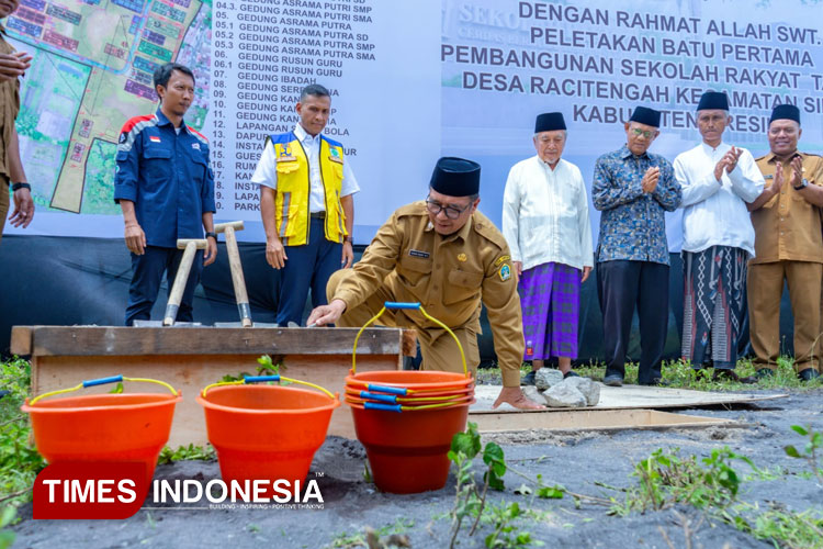 Pembangunan Sekolah Rakyat Terintegrasi Gresik Dimulai, Siap Tampung SD hingga SMA