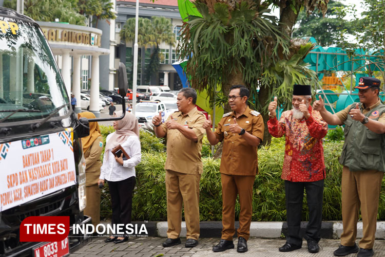 Pemkot Batu Kirim Lima Armada Bantuan ke Sumatera