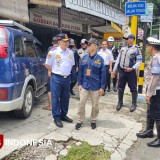 Dishub Bondowoso Lakukan Penertiban Parkir dan PKL di Kawasan Pusat Perbelanjaan