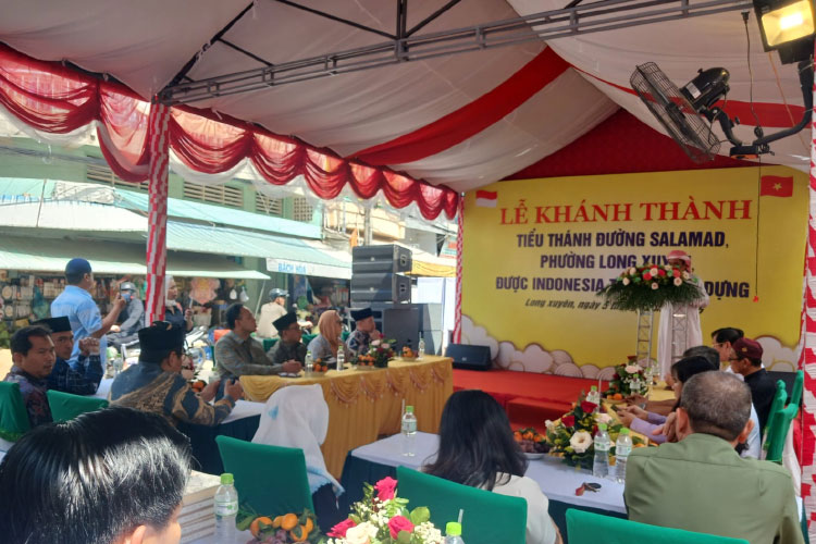 Lazismu Resmikan Masjid Salamad di Vietnam, Jadi Ikon Diplomasi Filantropi Indonesia