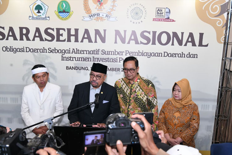 Ketua FPG MPR RI Dorong Obligasi Daerah untuk Perkuat Kemandirian Fiskal