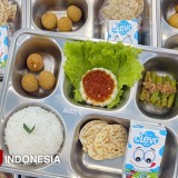 Ratusan Pelajar MTsN 6 Malang Akhirnya Nikmati MBG, Menunya Variatif Tiap Hari